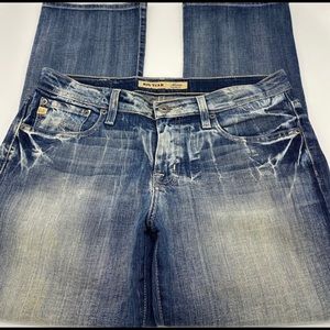 Big Star Maddie mid rise regular cut jeans.